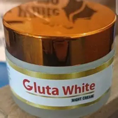 (100% Orignal with QR Code) Gluta White Night Cream – Hydrating & Skin Nourishing Overnight Cream