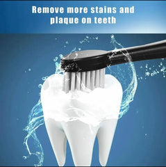 6-Mode Sonic Electric Toothbrush – Rechargeable with Smart Timer & 4 Brush Heads