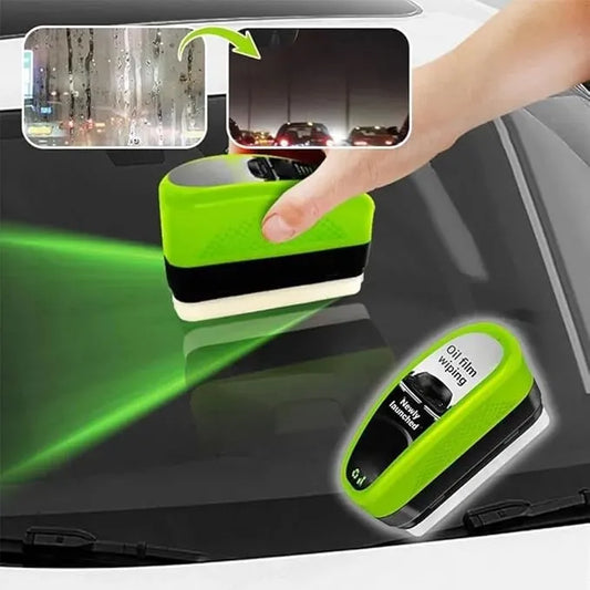 2-in-1 Car Glass Cleaner & Polish – Clear Shine for Windshields & Windows