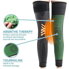 Elastic Knee Support Sleeves (1 Pair) – Breathable Sports & Daily Wear Support