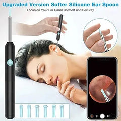 (Free Delivery) 🤩 Smart Wireless Ear Cleaning Camera – HD Visual Otoscope with 360° View (Android & iOS)
