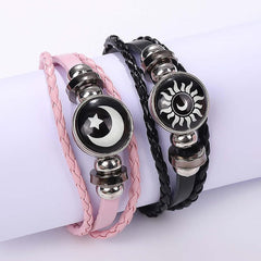 Sun & Moon Bracelets with Matching Beads (Free Delivery)