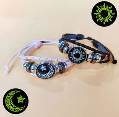 Sun & Moon Bracelets with Matching Beads (Free Delivery)