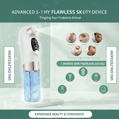 Bubble Facial Cleansing Device | Deep Pore Refreshing Vacuum Skincare Tool
